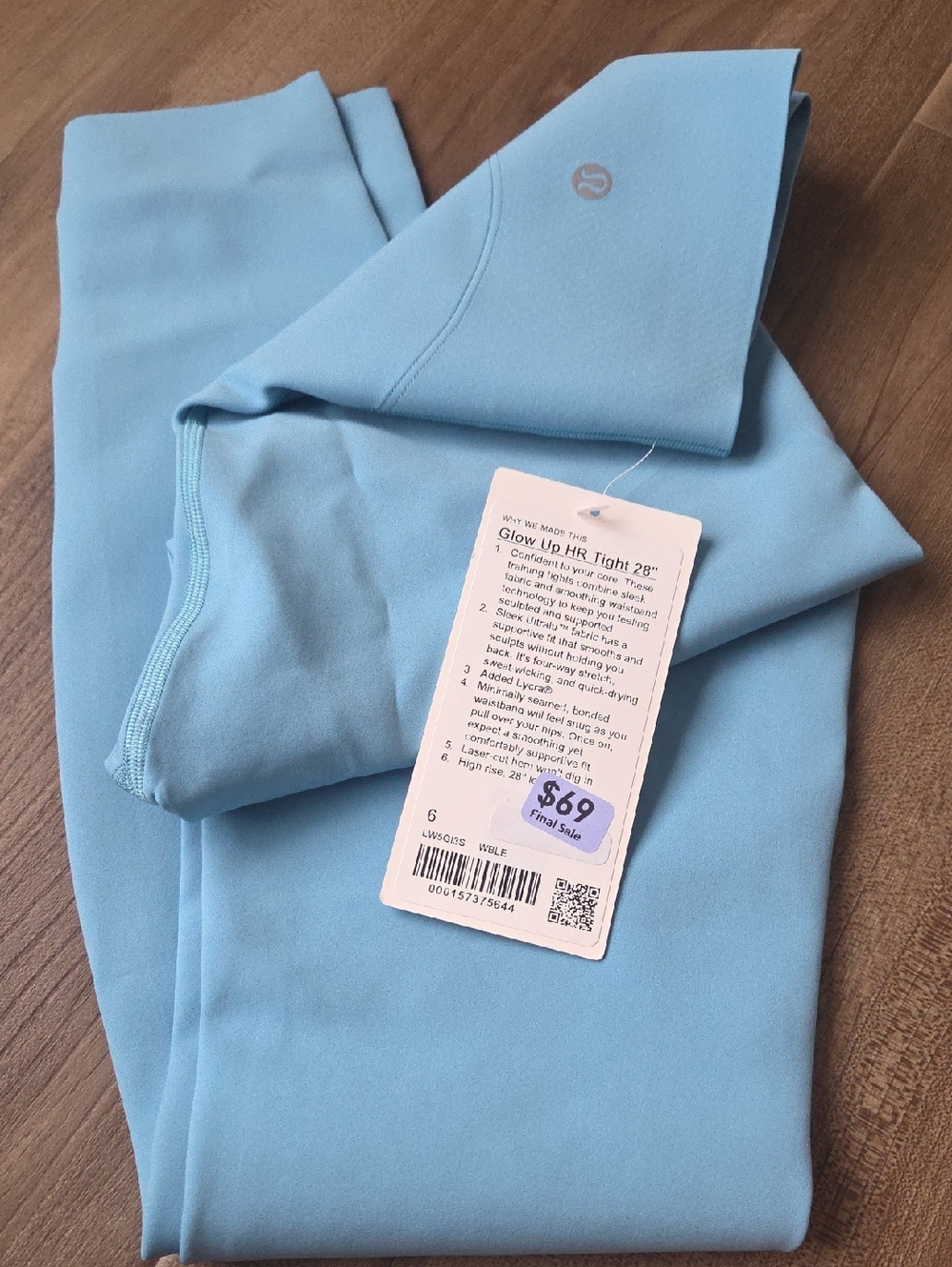 lululemon Glow Up HR Tight 28"